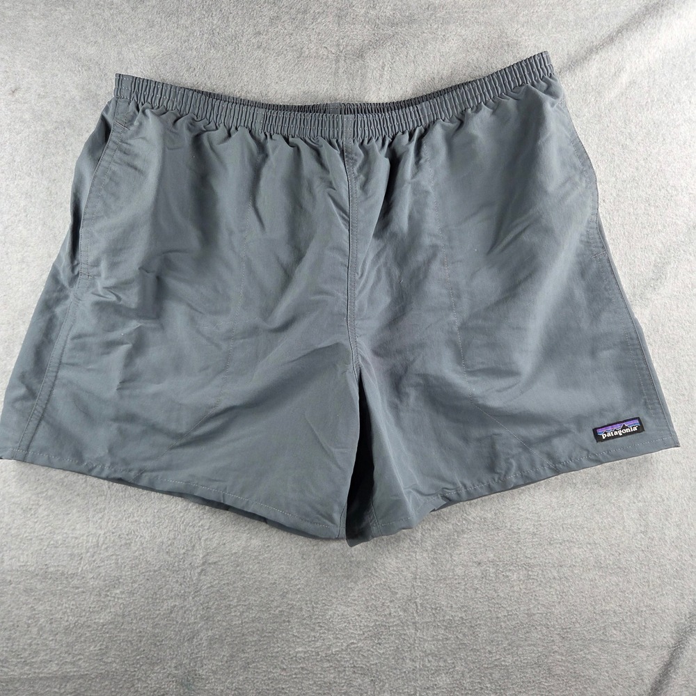 Patagonia Baggies Shorts Men XXL Forge Grey 5" Inseam New With Tags